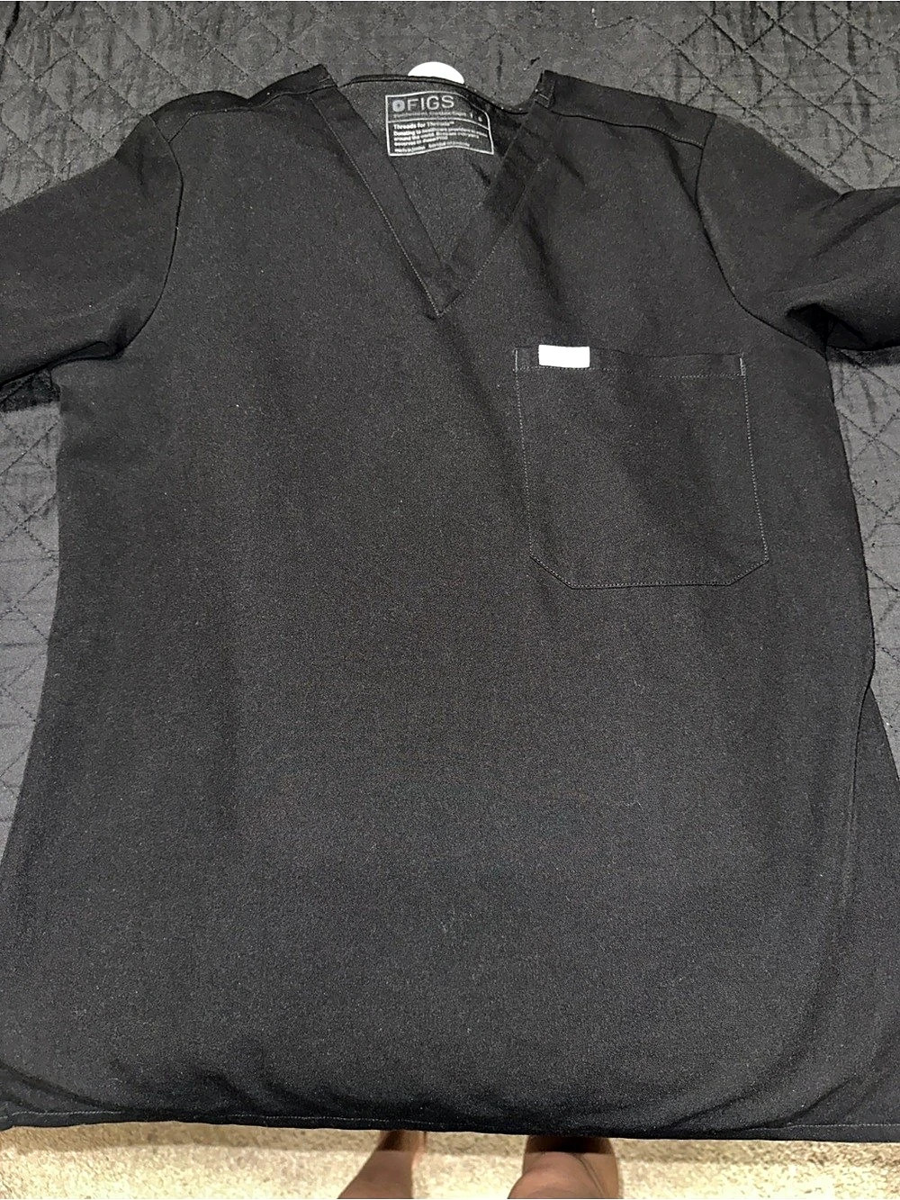 FIGS Technical Collection Black XS Scrub Set Like New
